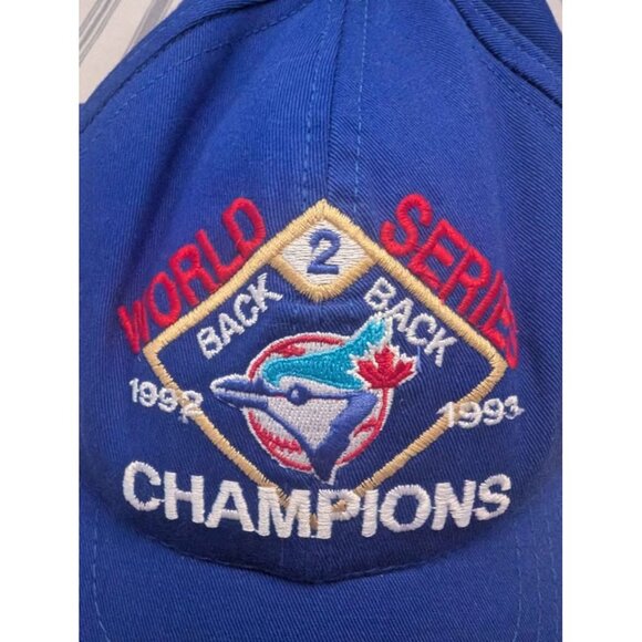 Blue Jays Vintage 1993 Champions Baseball Hat Cap one size - Picture 2 of 10